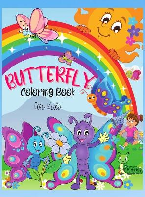 Book cover for Butterfly Coloring book For Kids