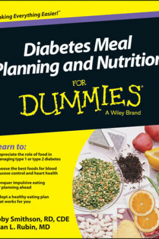 Cover of Diabetes Meal Planning and Nutrition For Dummies