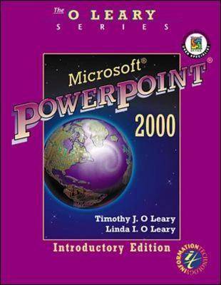 Cover of Microsoft PowerPoint 2000