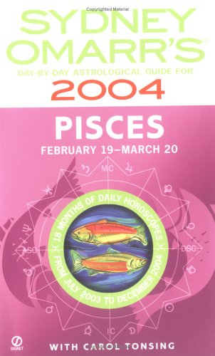 Book cover for Sydney Omarr's Pisces 2004