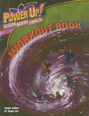 Book cover for Power Up! Building Reading Strength Workout Book, Level 4