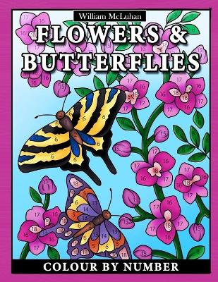 Book cover for Flowers & Butterflies