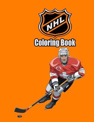 Book cover for NHL Coloring Book