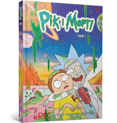 Cover of Rick and Morty. Volume 1. Ukrainian edition