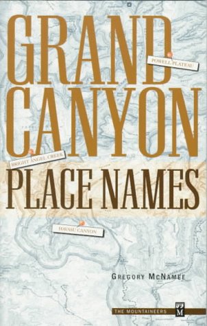 Book cover for Grand Canyon Place Names