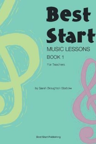 Cover of Best Start Music Lessons Book 1