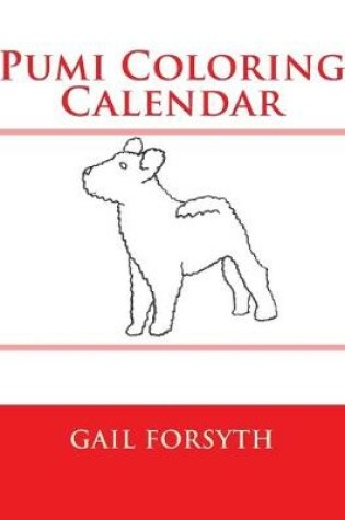 Cover of Pumi Coloring Calendar