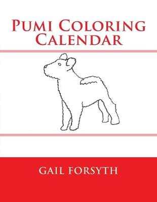 Book cover for Pumi Coloring Calendar