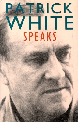 Book cover for Patrick White Speaks