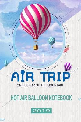 Book cover for Hot Air Balloon Notebook