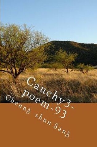 Cover of Cauchy3-poem-93