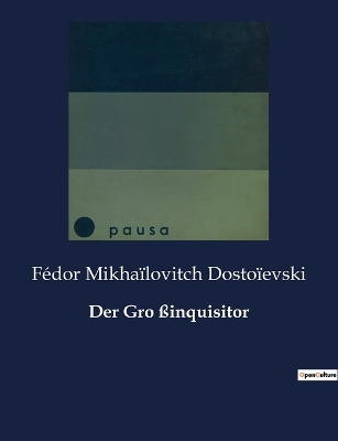 Book cover for Der Gro ßinquisitor
