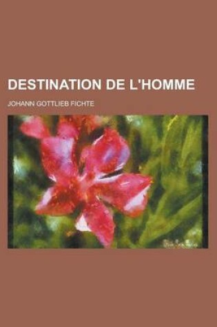 Cover of Destination de L'Homme