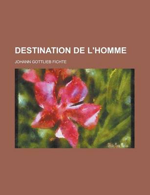 Book cover for Destination de L'Homme