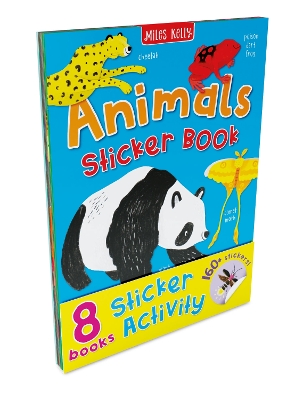 Book cover for Animals Sticker Books 8 pack