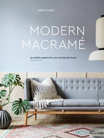 Book cover for Modern Macrame
