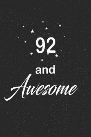 Cover of 92 and awesome