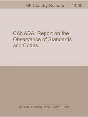 Book cover for Canada: Report on the Observance of Standards and Codes