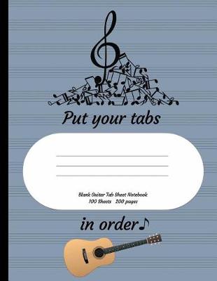 Cover of Put Your Tabs in Order