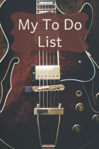 Cover of My To Do List - Guitar
