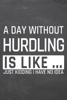 Book cover for A Day without Hurdling is like ...