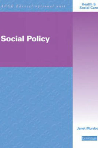 Cover of Social Policy