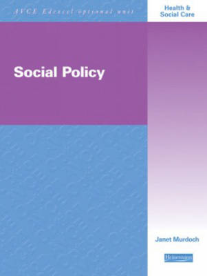 Book cover for Social Policy