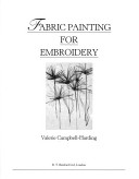 Book cover for Fabric Painting for Embroidery