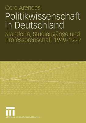 Book cover for Politikwissenschaft in Deutschland