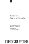 Book cover for Analecta Septentrionalia