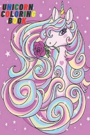 Cover of Unicorn Coloring Book