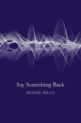 Cover of Say Something Back