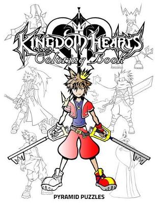 Book cover for Kingdom Hearts Coloring Book