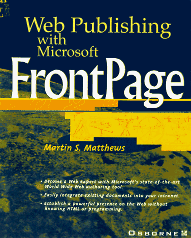 Book cover for Web Publishing with Microsoft Frontpage 97