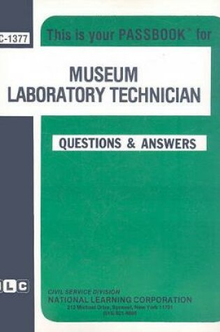 Cover of Museum Laboratory Technician