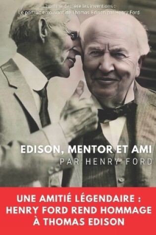 Cover of Edison, mentor et ami