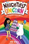 Book cover for The Naughtiest Unicorn and the Birthday Party