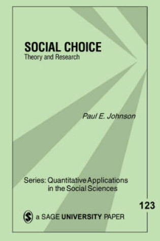 Cover of Social Choice