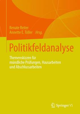 Book cover for Politikfeldanalyse Im Studium