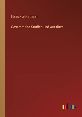 Book cover for Gesammelte Studien und Aufsätze