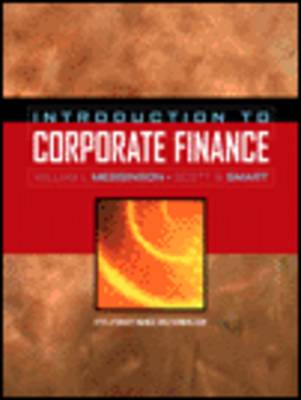 Book cover for Intro to Corporate Finance