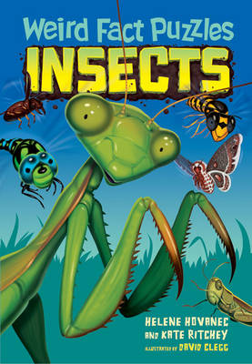 Book cover for Weird Fact Puzzles - Insects