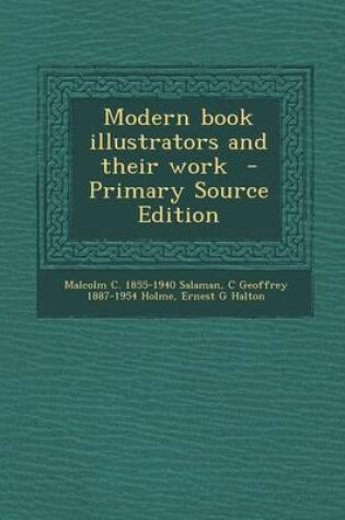 Cover of Modern Book Illustrators and Their Work - Primary Source Edition