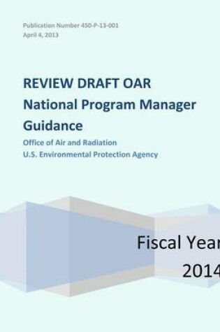 Cover of Review Draft OAR National Program Manager Guidance