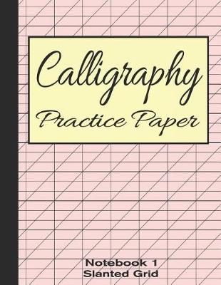 Cover of Calligraphy Practice Paper Notebook 1