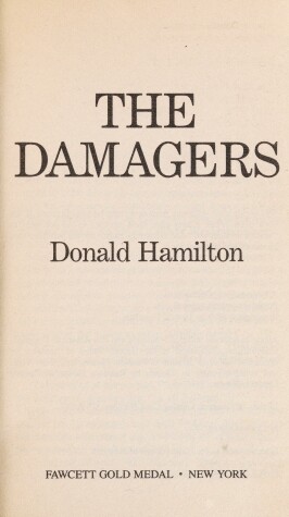 Book cover for Damagers, the #