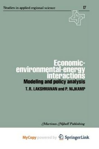 Cover of Economic-Environmental-Energy Interactions