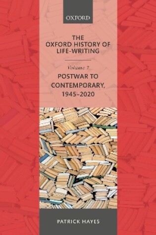 Cover of The Oxford History of Life-Writing