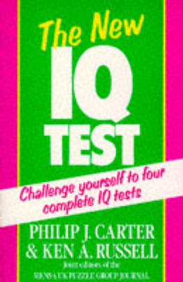 Book cover for The New IQ Test