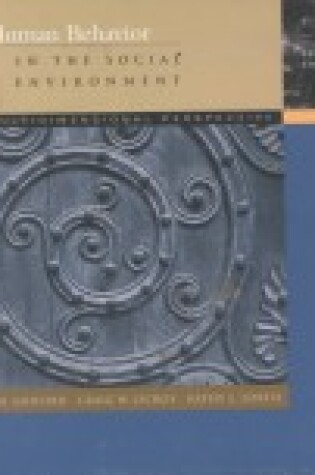 Cover of Human Behavior in the Social Envirionment